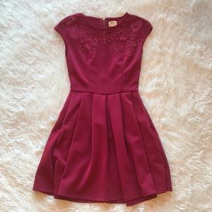 Raspberry Party Dress